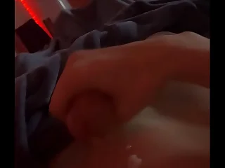 hung twink watches porn (huge load)